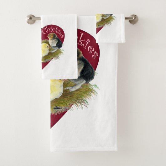 Liefhebbende Kuikentjes Bad Handdoek (Insitu)