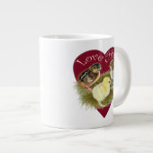 Liefhebbende Kuikentjes Grote Koffiekop (Voorkant rechts)