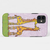 liefhebbende lange halzen Case-Mate iPhone case (Achterkant (horizontaal))