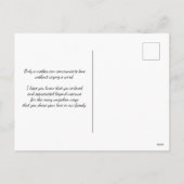 liefhebbende moeder en kinderen feestdagenkaart (Achterkant)