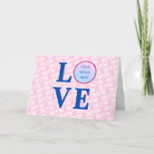 Liefhebbende Moeder Lief Moeder moderne chic aange Kaart (Voorkant)