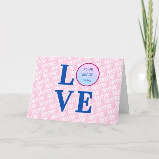 Liefhebbende Moeder Liefdevolle Moeder moderne chi Kaart (Voorkant)