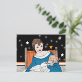 liefhebbende moederdag Baby sterren moederdag Briefkaart (Staand voorkant)
