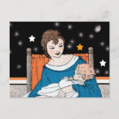  liefhebbende moederdag Baby sterren moederdag Briefkaart (Voorkant)
