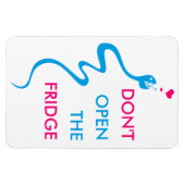  liefhebbende Snake Dieet Motivatie Koelkast Magneet (Horizontaal)