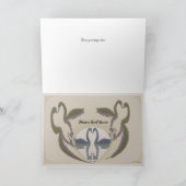 Liefhebbende zwanen kaart (Binnen)