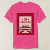 liefhebber auto t-shirt (Design voorkant)