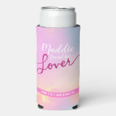 Liefhebber Bachelorette Koelbox Custom Seltzer Blikjeskoeler (Seltzer Voorkant)