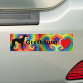 liefhebber bumpersticker (Op auto)