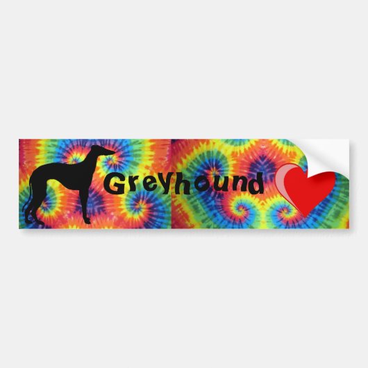 liefhebber bumpersticker (Voorkant)
