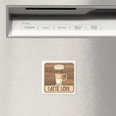 Liefhebber Cafe Decoratie Magneet (Insitu (Vaatwasser))