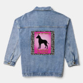 liefhebber denim jacket (Achterkant)
