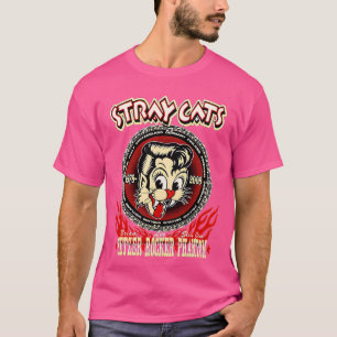 Liefhebber Gift Music Band Stray Cats T-shirt