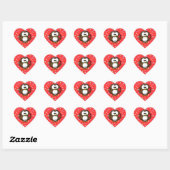 liefhebber hart sticker (Vel)