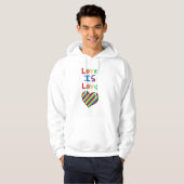 liefhebber hoodie (Voorkant volledig)