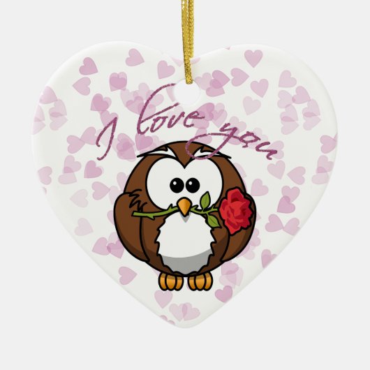 liefhebber keramisch ornament (Voorkant)