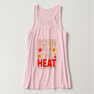 Liefhebber Krachtig Warm Ontwerp voor Zonzoekers Tanktop