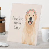 liefhebber reclamebord met voetstuk (Insitu)