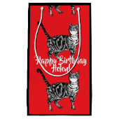 Liefhebber Rode Tabby Kat dier huisdier Cadeautas (Voorkant)