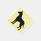 liefhebber servet (Hoek)