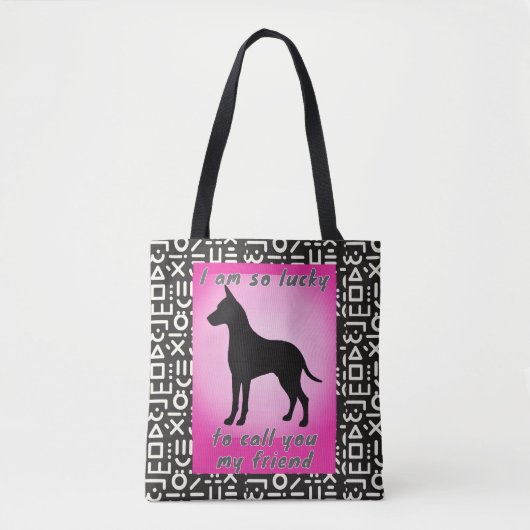 liefhebber tote bag (Voorkant)
