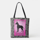 liefhebber tote bag (Achterkant)