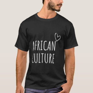 liefhebber van afrikaanse cultuur t-shirt