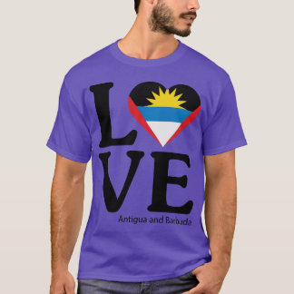 Liefhebber van Antigua en Barbuda vriend T-shirt