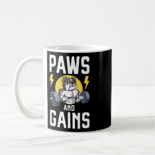Liefhebber van Bodybuilder Honden Gym Kleding Fitn Koffiemok