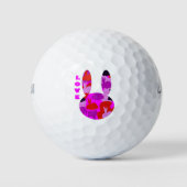 Liefhebber van Bunny Golf Ball Golfballen (Voorkant)