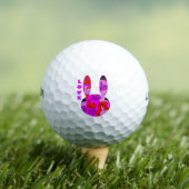 Liefhebber van Bunny Golf Ball Golfballen (Insitu Shirt)