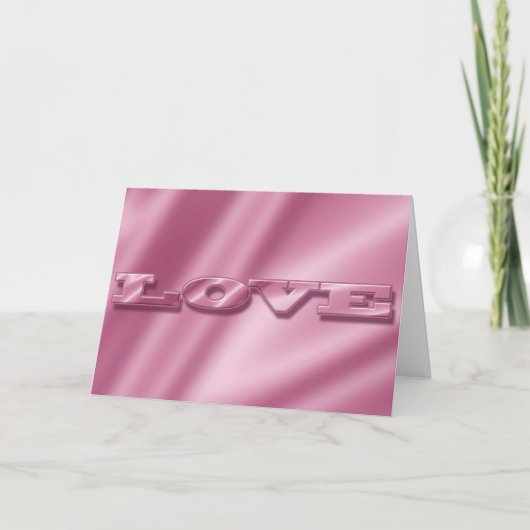 Liefhebber van de roze textuur. feestdagen kaart (Voorkant)