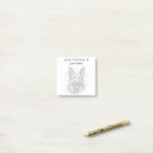 Liefhebber van Duitse Herders Monogram Honden Post-it® Notes (Op bureau)