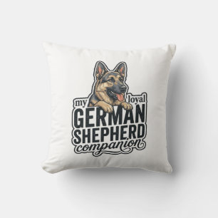 Liefhebber van Duitse Herders Oud Gravure Honden T Kussen