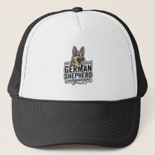 Liefhebber van Duitse Herders Vintage Gravure Hond Trucker Pet