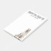 Liefhebber van Duitse Herdershond Post-it® Notes (Schuin)