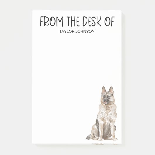 Liefhebber van Duitse Herdershond Post-it® Notes (Voorkant)