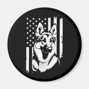 Liefhebber van Duitse Herdershond USA Amerikaanse  Magneet