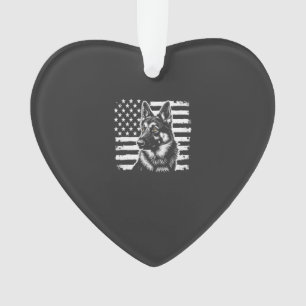 Liefhebber van Duitse Herdershond USA Amerikaanse Ornament