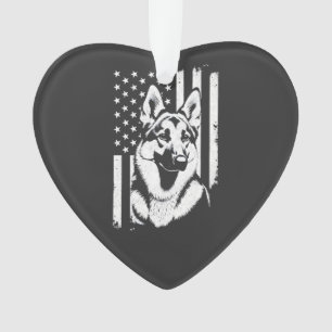 Liefhebber van Duitse Herdershond USA Amerikaanse  Ornament