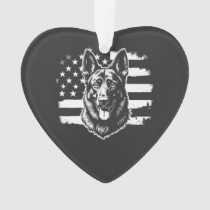 Liefhebber van Duitse Herdershond USA Amerikaanse  Ornament