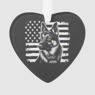 Liefhebber van Duitse Herdershond USA Amerikaanse  Ornament