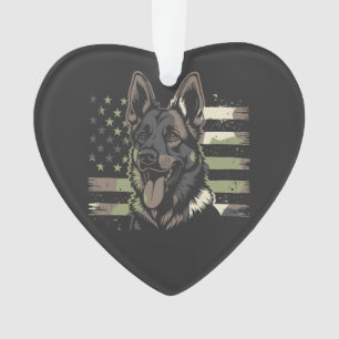 Liefhebber van Duitse Herdershond USA Amerikaanse  Ornament