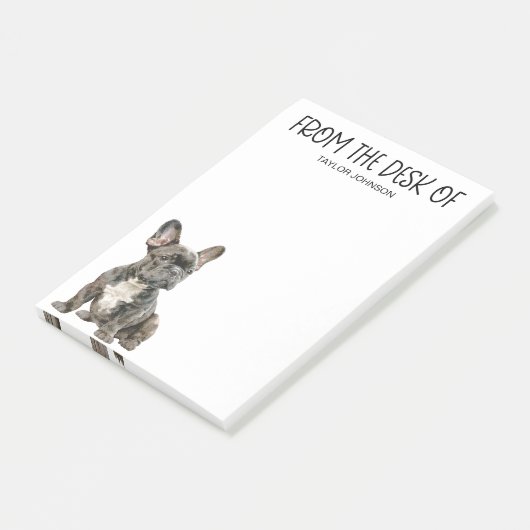 Liefhebber van Franse Bulldog Post-it® Notes (Schuin)