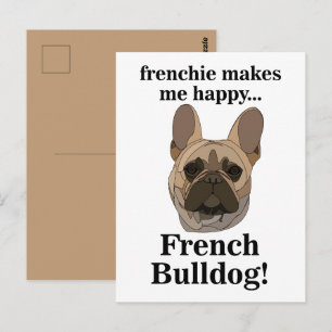 Liefhebber van Franse Bulldoggen Briefkaart