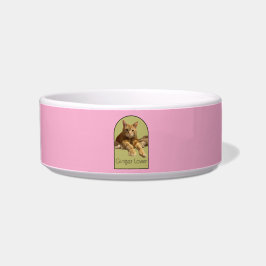 Liefhebber van gember Licht Roze Keramische Kom vo