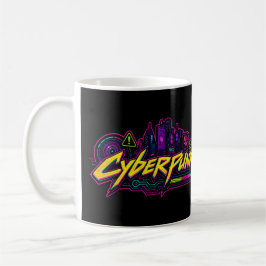 Liefhebber van het cyberpunk-genre koffiemok