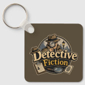 Liefhebber van het detectivefictiegenre sleutelhanger (Voorkant)