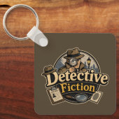Liefhebber van het detectivefictiegenre sleutelhanger (Voorkant)