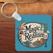 Liefhebber van het magisch realisme-genre sleutelhanger (Voorkant)